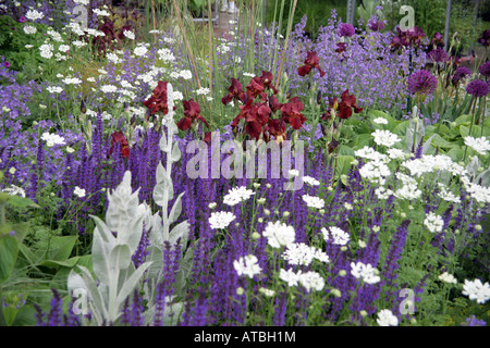 Jardin conçu par Tom Stuart Smith pour la RHS Chelsea Flower Show Banque D'Images