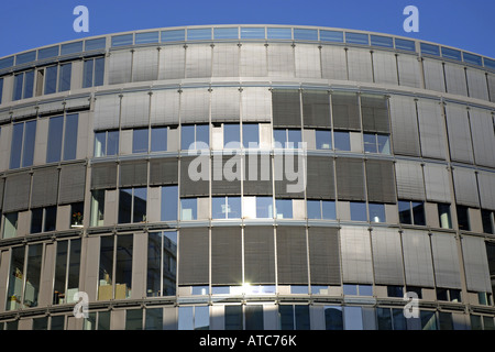 Immeuble de bureaux modernes dans le Media Park, en Allemagne, en Rhénanie du Nord-Westphalie, Koeln Banque D'Images