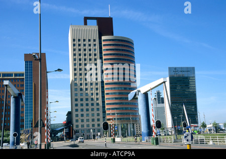 Pays-bas Rotterdam Hollande Architecture Monument Kop van Zuid Banque D'Images