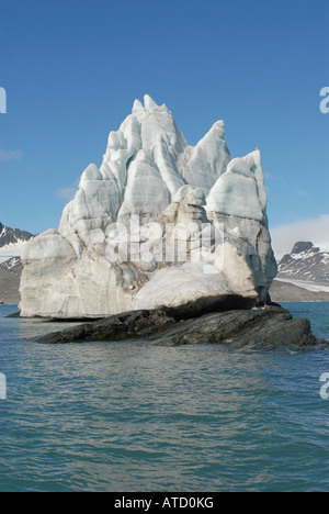 Le glacier de Monaco, Norvège, Spitzberg Banque D'Images