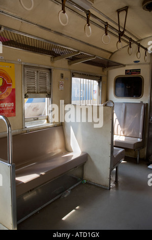 À Bangkok Hua Hin Thaïlande Transport ferroviaire Banque D'Images