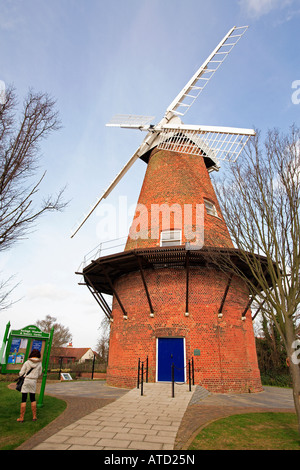 United Kingdom essex moulin de Rayleigh Banque D'Images