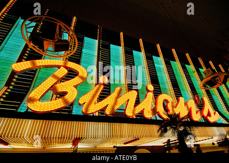 Le Binion's Gambling Hall and Hotel Las Vegas NEVADA USA Banque D'Images