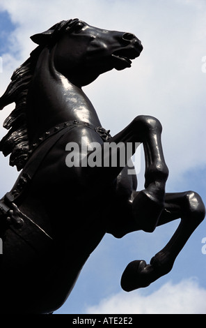 Partie d'Boadicia Statue Westminster Bridge London Banque D'Images