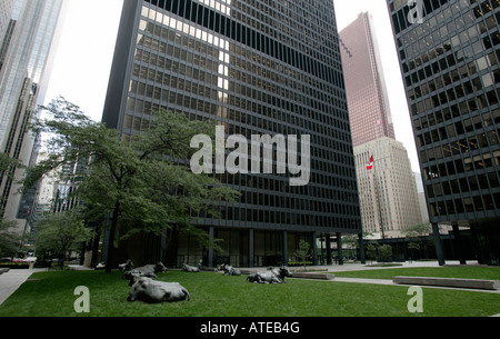 Le Toronto Dominion Centre, Canada Banque D'Images