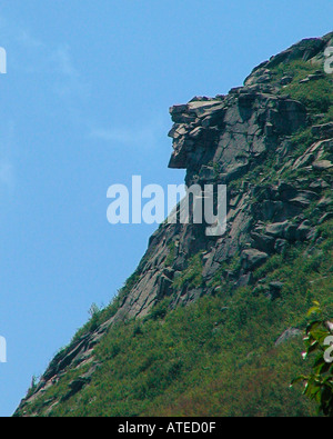 Vieil Homme de la montagne, New Hampshire Banque D'Images