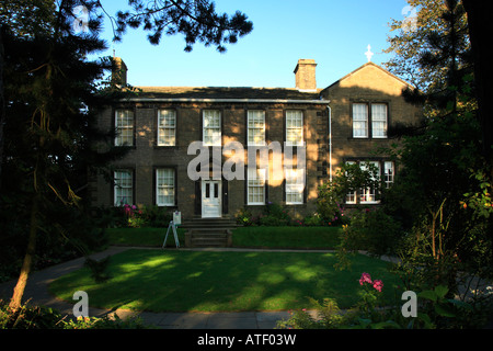 Bronte Parsonage Museum, Keighley, West Yorkshire, Angleterre, Royaume-Uni. Banque D'Images