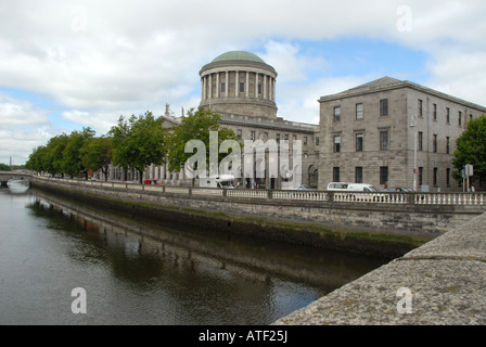 Quatre cours Dublin City www osheaphotography com Banque D'Images