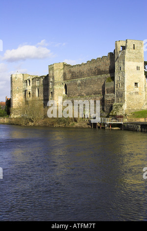 Château de Newark, à Newark On Trent, Nottinghamshire, Angleterre, Royaume-Uni Banque D'Images