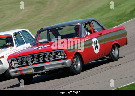 1964 Ford Falcon Sprint à Goodwood Revival, Sussex, UK. Banque D'Images