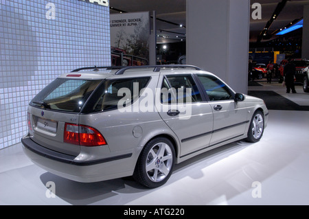 2005 Saab 9-5 wagon au North American International Auto Show 2005 Banque D'Images