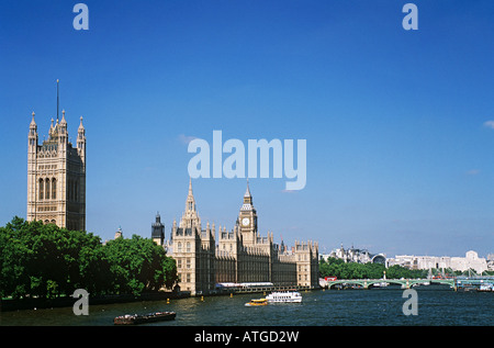 Chambres du Parlement Londres Banque D'Images