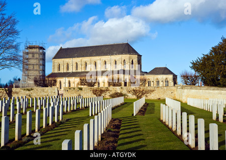 Le cimetière de guerre britannique Normandie Normandie France Banque D'Images