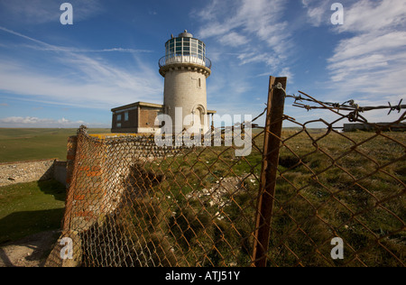 Le phare de Belle Tout près de Beachy Head sur la côte du Sussex UK Banque D'Images