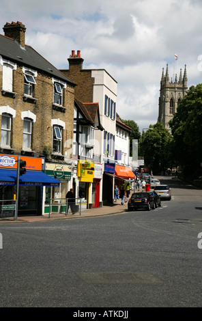 Dans High Street, Londres Beckenham Banque D'Images