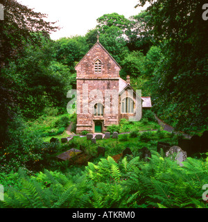 L'église St.Merthianas à Minster près de Cornwall Angleterre Boscastle Banque D'Images