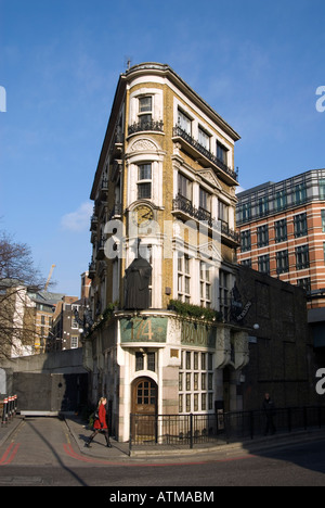 Le Moine noir en pub Blackfriars London UK Banque D'Images