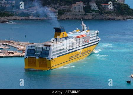 Corsica ferry Nice France Banque D'Images