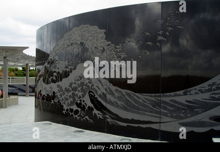 Le vol TWA 800 Memorial International au point Smith County Park sur Long Island New York USA Banque D'Images