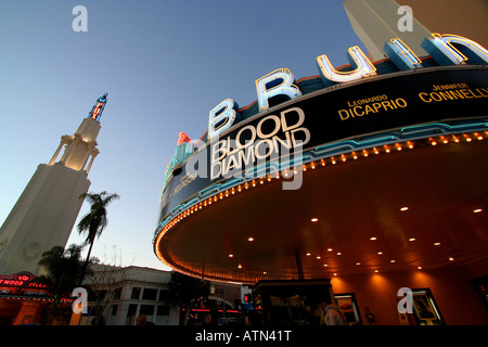 LA célèbre Fox Theatre à Westwood en Californie Banque D'Images