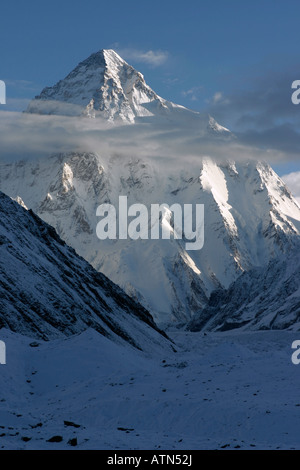 K2 de l'université Concordia, baltistan ,baltoro ,le Pakistan. Banque D'Images