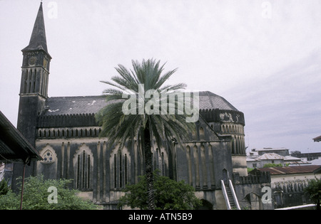 La Cathédrale anglicane Christ Church de Zanzibar Tanzanie Afrique de l'Est Banque D'Images