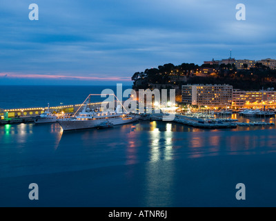 Le Port Hercule, Monaco. Banque D'Images