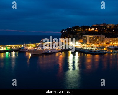 Le Port Hercule, Monaco. Banque D'Images