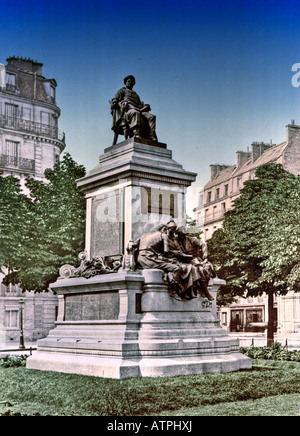 Alexandre Dumas, monument, Paris, France Banque D'Images