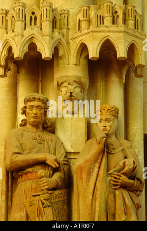 / La cathédrale de Naumburg Banque D'Images