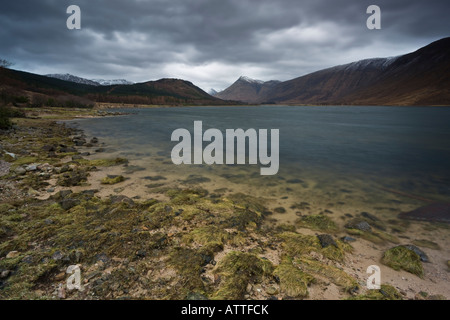 Rempli de l'humeur et robuste voir du Loch Etive, Ecosse Banque D'Images