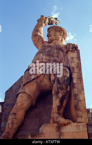 Monumento a El Pípila monument, Guanajuato, Mexique Banque D'Images