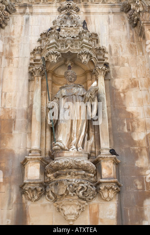 Mosterio de Santa Maria de Alcobaça Portugal Banque D'Images