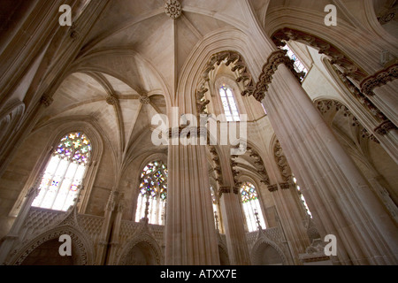 Mosterio de Santa Maria da Vitória Portugal Batalha Banque D'Images