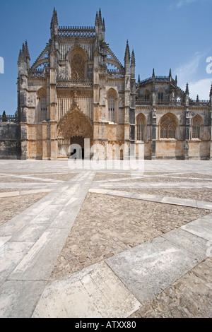 Mosterio de Santa Maria da Vitória Portugal Batalha Banque D'Images