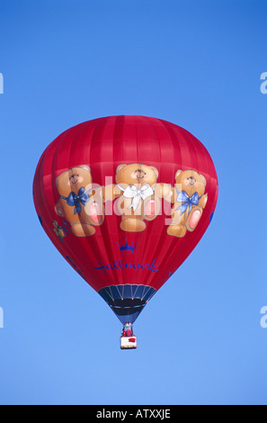 Hallmark cartes hot air balloon Banque D'Images