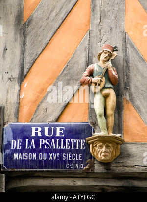 La partie médiévale de la ville autour de la Cathédrale Saint Pierre Banque D'Images