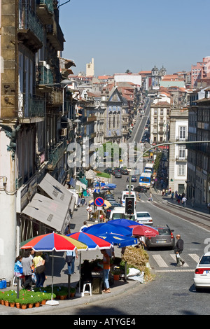 Vue sur Porto Portugal Banque D'Images