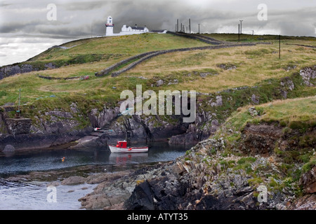 Galley Head Lighthouse, près de Clonakilty, Clonakilty, dans le comté de Cork, Irlande Banque D'Images