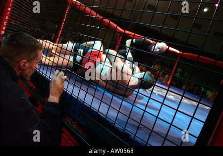 Reportage les images prises à une cage warrior s cas à Sunderland Newcastle United Kingdom Banque D'Images