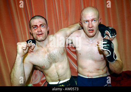 Reportage les images prises à une cage warrior s'événement dans Sundeland Newcastle United Kingdom Banque D'Images