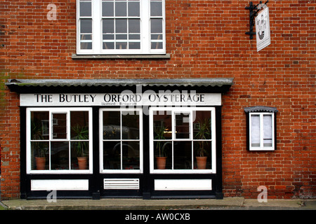 Le restaurant à Oysterage Butley Orford Orford UK Suffolk Banque D'Images