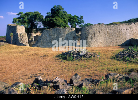 Grand Baie, Grand Zimbabwe, Zimbabwe Banque D'Images