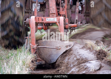 Stock photo de terres agricoles labourés Banque D'Images