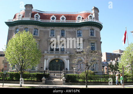 L'Ambassade de la République d'Indonésie Massachusetts Avenue Embassy Row Washington DC Banque D'Images