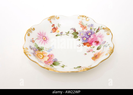 Royal Crown Derby bone China dish / plaque Banque D'Images