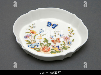 Assiette céramique fine dish Banque D'Images