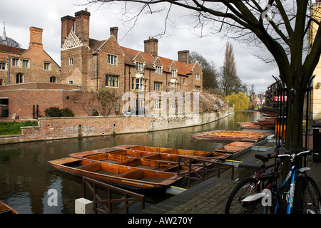 Magdalene College de Cambridge. Le Cambridgeshire. L'East Anglia. UK. Banque D'Images