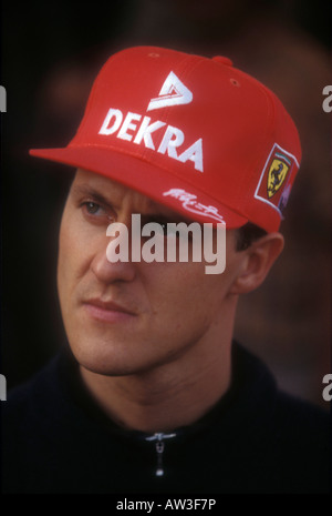Michael Schumacher, GER, Scuderia Ferrari, Nürburgring, Allemagne, Luxembourg, Grand Prix de F1, 28.09.1997 Banque D'Images