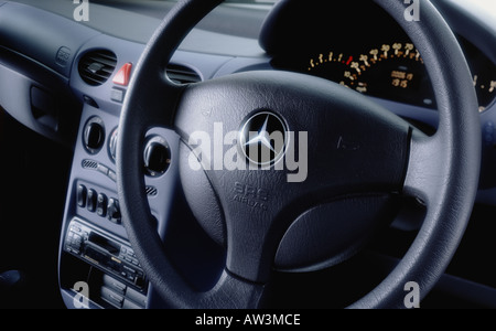 Intérieur de voiture Banque D'Images